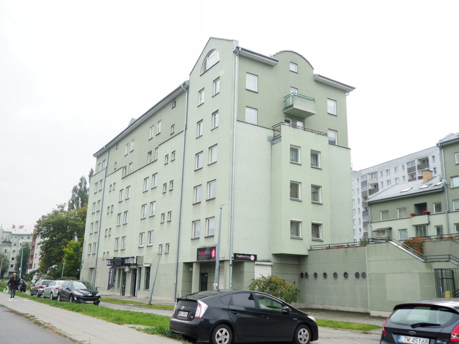 Zdjęcie architektury budynku Budynek mieszkalno-usługowy